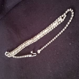Vintage Rhine stone choker